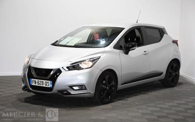 NISSAN MICRA IG-T 100 N-TEC GRIS FN-628-QS