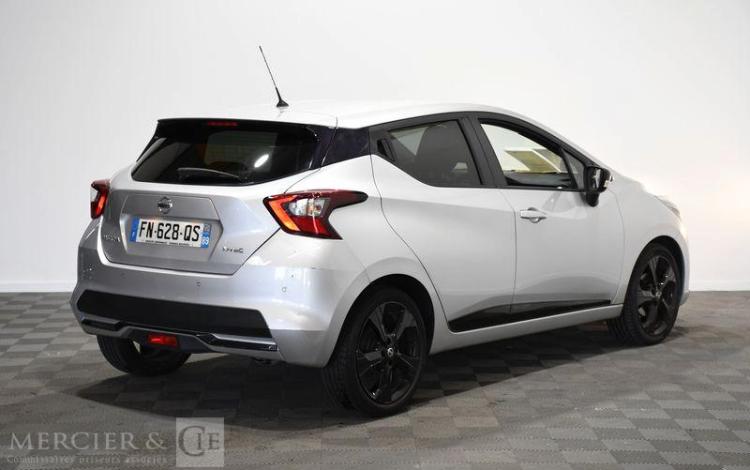 NISSAN MICRA IG-T 100 N-TEC GRIS FN-628-QS