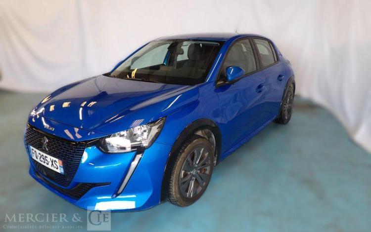 PEUGEOT e-208 135ch 50KWH ALLURE BVA – VENTE SUR DESIGNATION A CAVAILLON BLEU FQ-295-XS