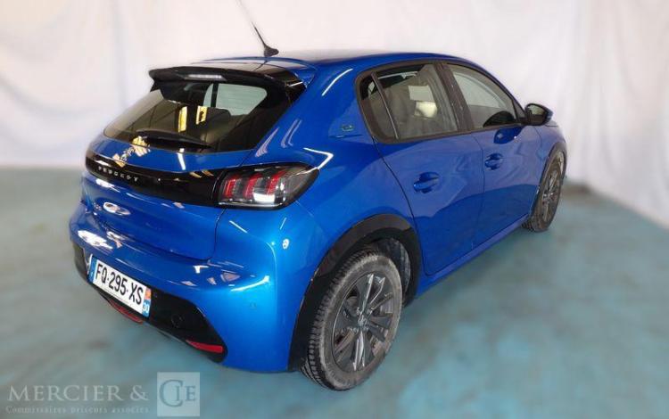 PEUGEOT e-208 135ch 50KWH ALLURE BVA – VENTE SUR DESIGNATION A CAVAILLON BLEU FQ-295-XS