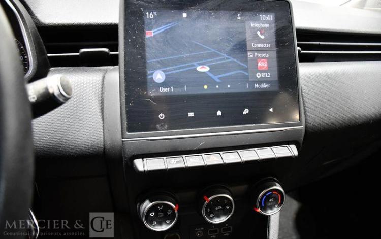 RENAULT CLIO V SOCIETE 1.5 BLUEDCI 85 AIR NAVI BLANC FR-772-BK