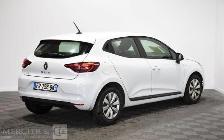 RENAULT CLIO V SOCIETE 1.5 BLUEDCI 85 AIR NAVI BLANC FR-798-BK