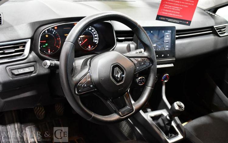 RENAULT CLIO V SOCIETE 1.5 BLUEDCI 85 AIR NAVI BLANC FR-849-BK
