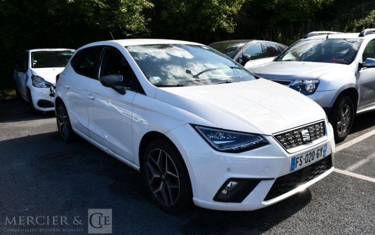 SEAT IBIZA 1,0 TSI 115CH XCELLENCE  DSG7 BLANC FS-020-GY