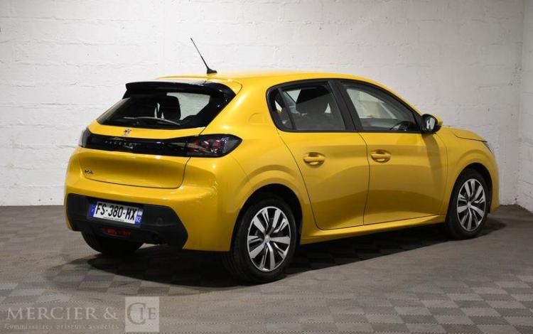 PEUGEOT 208 1,2 PURETECH 100CH S&S JAUNE FS-380-MX