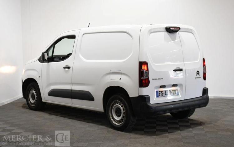 CITROEN BERLINGO 1.5 BLUEHDI 100 650KG M L1 DRIVER vente à pro immo police BLANC FS-430-TX