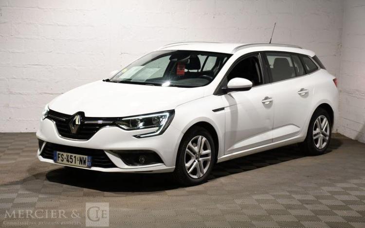 RENAULT MEGANE ESTATE BUSINESS BLUE DCI 95 BLANC FS-451-NW