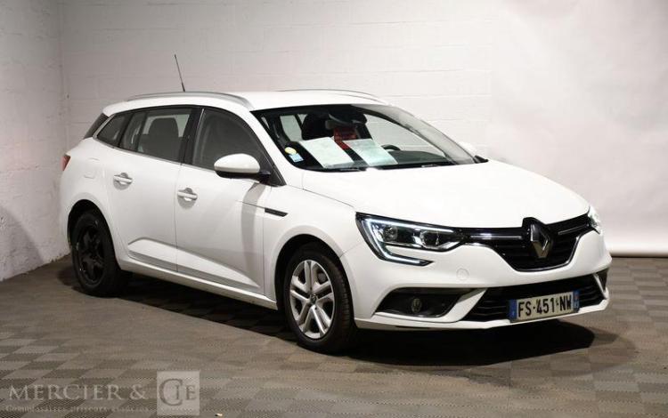 RENAULT MEGANE ESTATE BUSINESS BLUE DCI 95 BLANC FS-451-NW