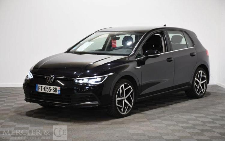 VOLKSWAGEN GOLF VIII 1.5 E-TSI 150ch MHEV OPF STYLE DSG7 NOIR FT-055-SR
