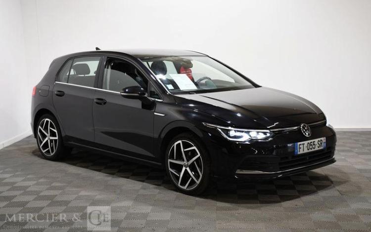 VOLKSWAGEN GOLF VIII 1.5 E-TSI 150ch MHEV OPF STYLE DSG7 NOIR FT-055-SR