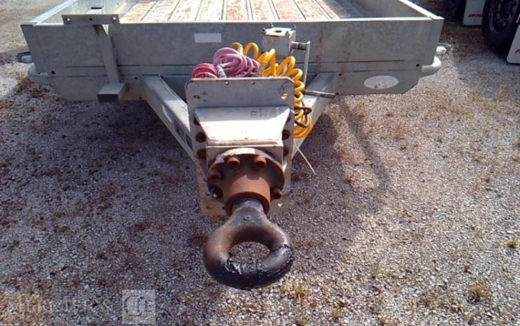 HUBIERE REMORQUE PL PORTE ENGIN 2 ESSIEUX PTAC 8T ALU FV-271-EN
