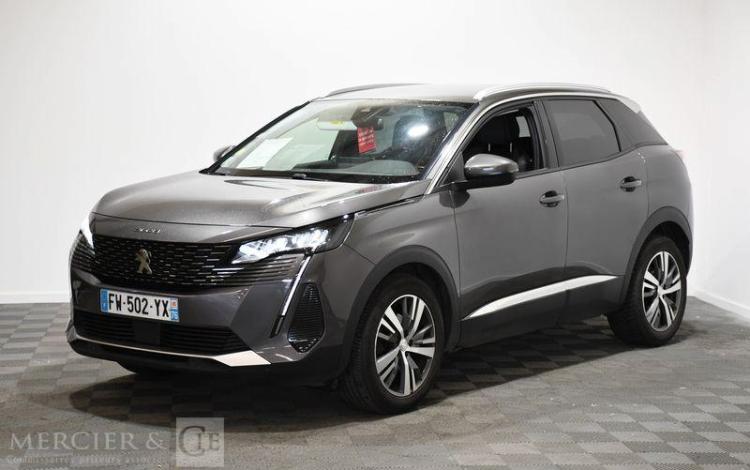 PEUGEOT 3008 1,5 BLUEHDI 1.5 BLUEHDI 130CH GT EAT GRIS FW-502-YX