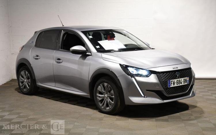 PEUGEOT 208 ELECTRIQUE ALLURE 50 KWH 136CH GRIS FW-684-BN