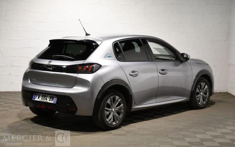 PEUGEOT 208 ELECTRIQUE ALLURE 50 KWH 136CH GRIS FW-684-BN