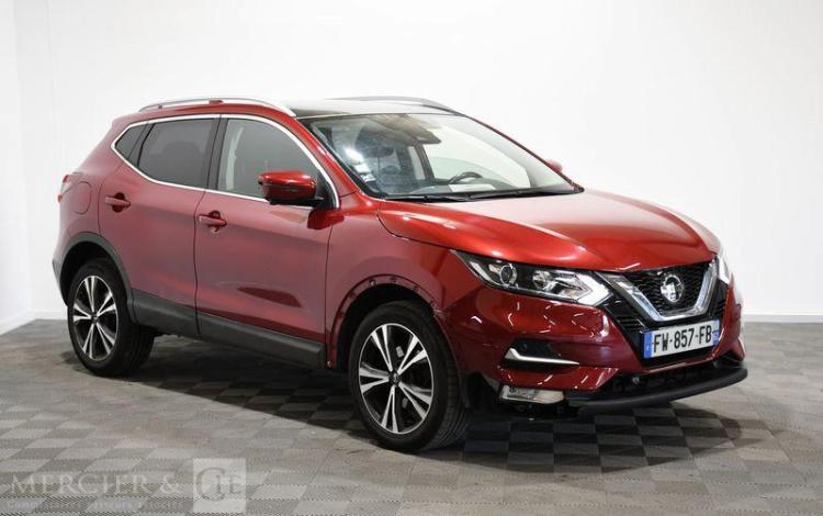 NISSAN QASHQAI 1.5 DCI 115 N-CONNECTA DCT ROUGE FW-857-FB