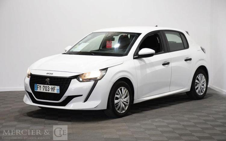 PEUGEOT 208 SOCIETE 1.6 BLUEHDI 100 PREMIUM PACK BLANC FY-703-HF