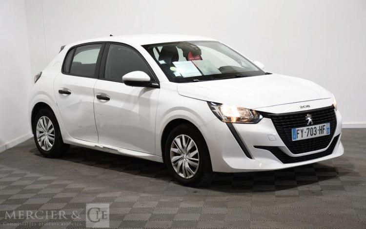 PEUGEOT 208 SOCIETE 1.6 BLUEHDI 100 PREMIUM PACK BLANC FY-703-HF