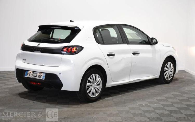 PEUGEOT 208 SOCIETE 1.6 BLUEHDI 100 PREMIUM PACK BLANC FY-703-HF
