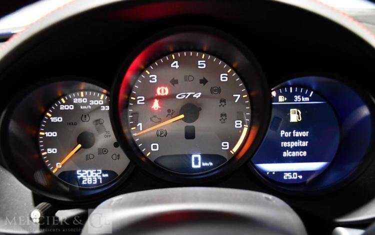 PORSCHE 718 CAYMAN 4,0 GT4 BLEU FZ-673-SE