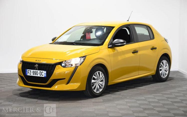 PEUGEOT 208 1.2 PURETECH 75 LIKE JAUNE FZ-990-DC