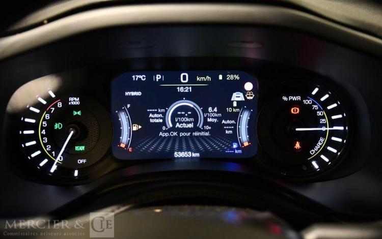 JEEP RENEGADE LIMITED 1.3 GSE T4 190ch PLUG-IN HYBRID 4XE BVA BLANC GA-403-FY