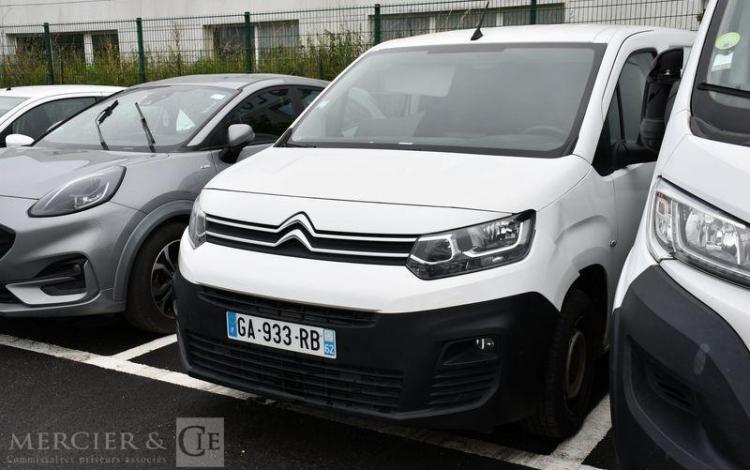 CITROEN BERLINGO 1.5 BLUEHDI 100 650KG M L1 CLUB BLANC GA-933-RB