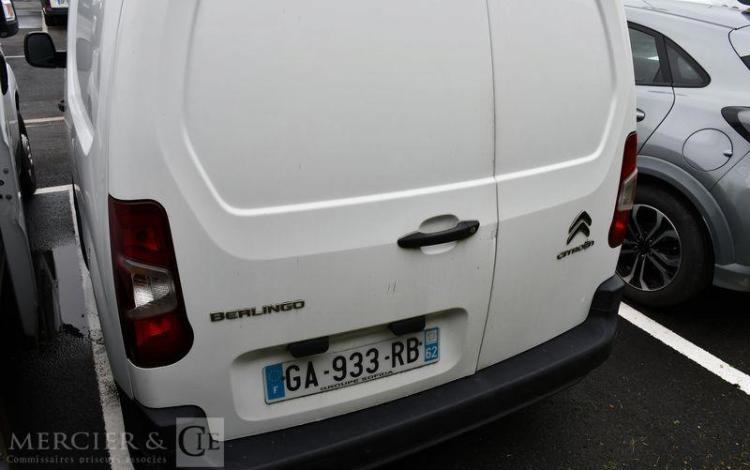 CITROEN BERLINGO 1.5 BLUEHDI 100 650KG M L1 CLUB BLANC GA-933-RB