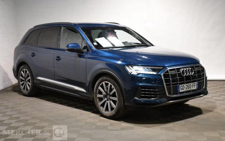 AUDI Q7 3.0 55 TFSIE 381H 340 HYBRID ADVANCED QUATTRO TIPTRONIC BLEU GD-260-FF