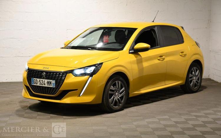 PEUGEOT 208 1.2 PURETECH 75 ACTIVE BUSINESS JAUNE GD-524-MM