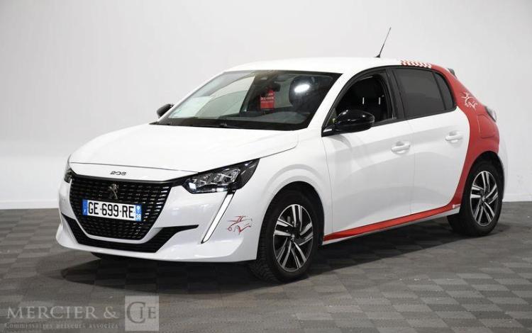 PEUGEOT 208 EX AUTO ECOLE 1.5 BLUEHDI 100 ALLURE BLANC GE-699-RE