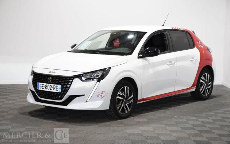 PEUGEOT 208 EX AUTOECOLE 1.5 BLUEHDI 100 ALLURE BLANC GE-802-RE