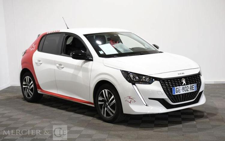 PEUGEOT 208 EX AUTOECOLE 1.5 BLUEHDI 100 ALLURE BLANC GE-802-RE