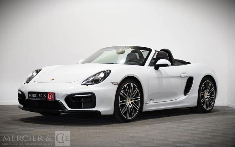PORSCHE 718 BOXSTER 3.4 330 GTS PDK BLANC GH-108-JT