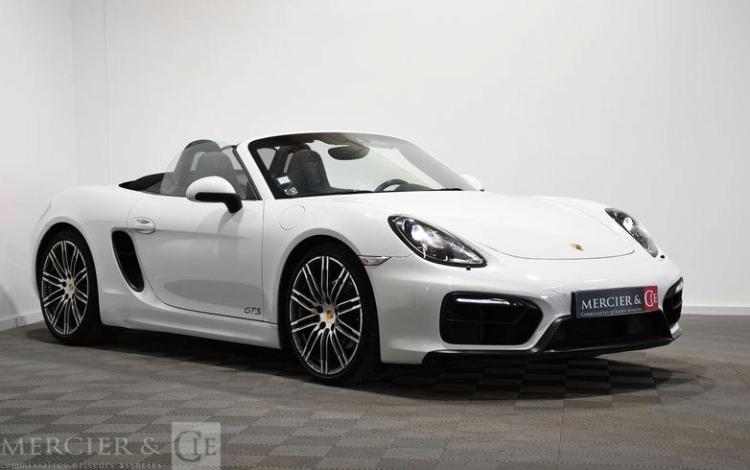 PORSCHE 718 BOXSTER 3.4 330 GTS PDK BLANC GH-108-JT