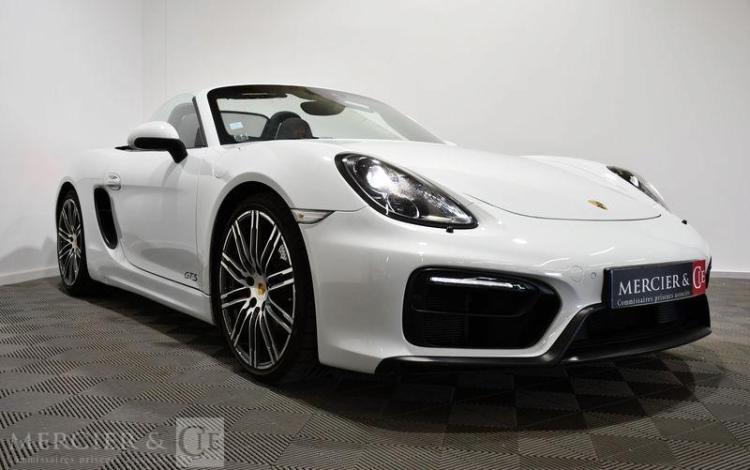 PORSCHE 718 BOXSTER 3.4 330 GTS PDK BLANC GH-108-JT