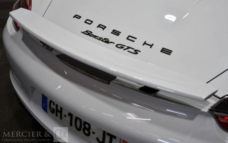 PORSCHE 718 BOXSTER 3.4 330 GTS PDK BLANC GH-108-JT