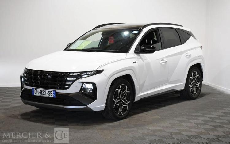 HYUNDAI TUCSON 1.6 CRDI 135 HYBRID MHEV 48VOLT N-LINE EXECUTIVE 2WD DCT BLANC GH-822-SB