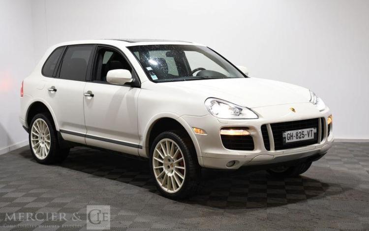 PORSCHE CAYENNE 4.8 TURBO 500 BVA BLANC GH-825-VT