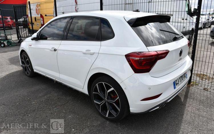 VOLKSWAGEN POLO 2,0 TSI 207CH DSG7 GTI mention ve 6/6/23 vente à pro uniquement BLANC GJ-170-KC