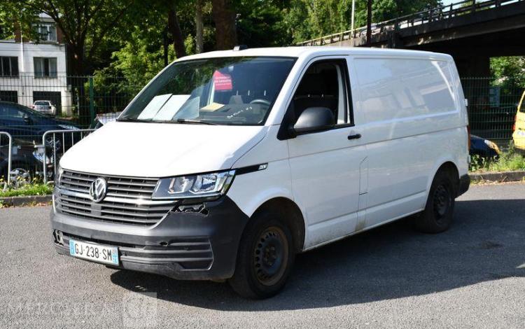 VOLKSWAGEN TRANSPORTER FOURGON T6 2.0 TDI 110 2T8 L1H1 BUSINESS BLANC GJ-238-SM