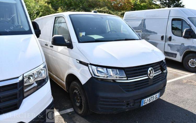 VOLKSWAGEN TRANSPORTER FOURGON T6 2.0 TDI 110 2T8 L1H1 BUSINESS BLANC GJ-673-SL