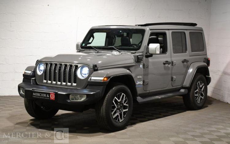 JEEP WRANGLER 2.0 T 380H 270 4XE PHEV 17.3KWH UNLIMITED SAHARA AWD BVA GRIS GK-586-GQ