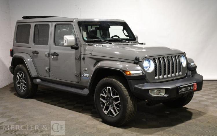 JEEP WRANGLER 2.0 T 380H 270 4XE PHEV 17.3KWH UNLIMITED SAHARA AWD BVA GRIS GK-586-GQ