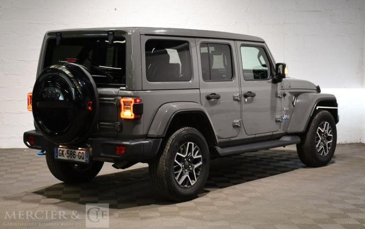 JEEP WRANGLER 2.0 T 380H 270 4XE PHEV 17.3KWH UNLIMITED SAHARA AWD BVA GRIS GK-586-GQ