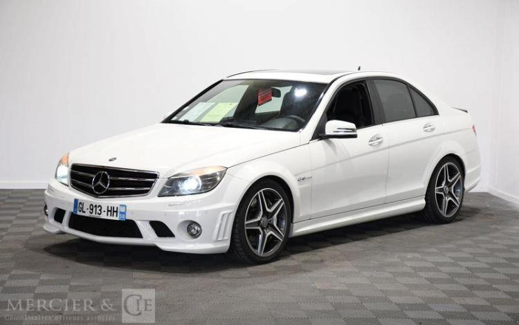 MERCEDES CLASSE C 63 AMG BLANC GL-913-HH