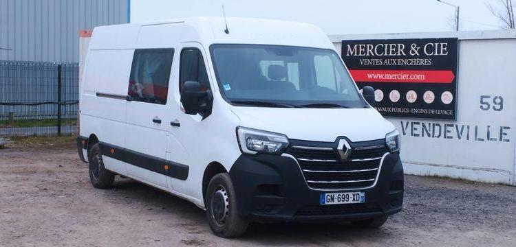 RENAULT MASTER 3 L3H2 2,3 DCI 136CV – DIESEL – 59557 KMS – ANNEE 2023 BLANC GN-699-XD