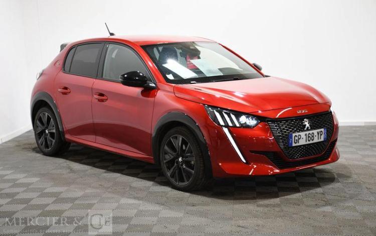PEUGEOT 208 1.2 PURETECH 130 GT EAT ROUGE GP-168-YP