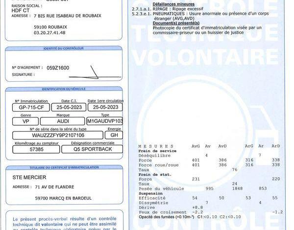 AUDI Q5 SPORTBACK 40 TDI 204 QUATTRO BLEU GP-715-CF