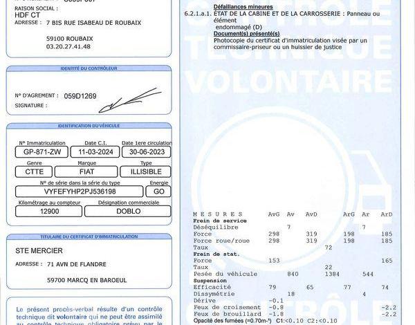 FIAT DOBLO 1,5 BLUEHDI 130 950kg GRIS GP-871-ZW