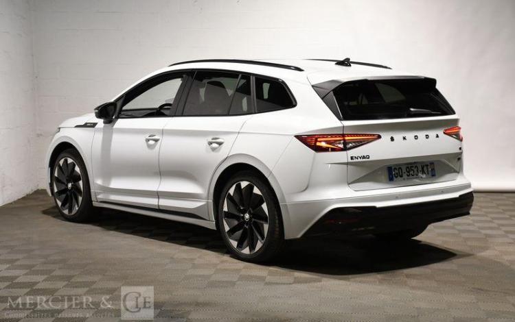 SKODA ENYAQ IV 82 KWH BLANC GQ-953-KT